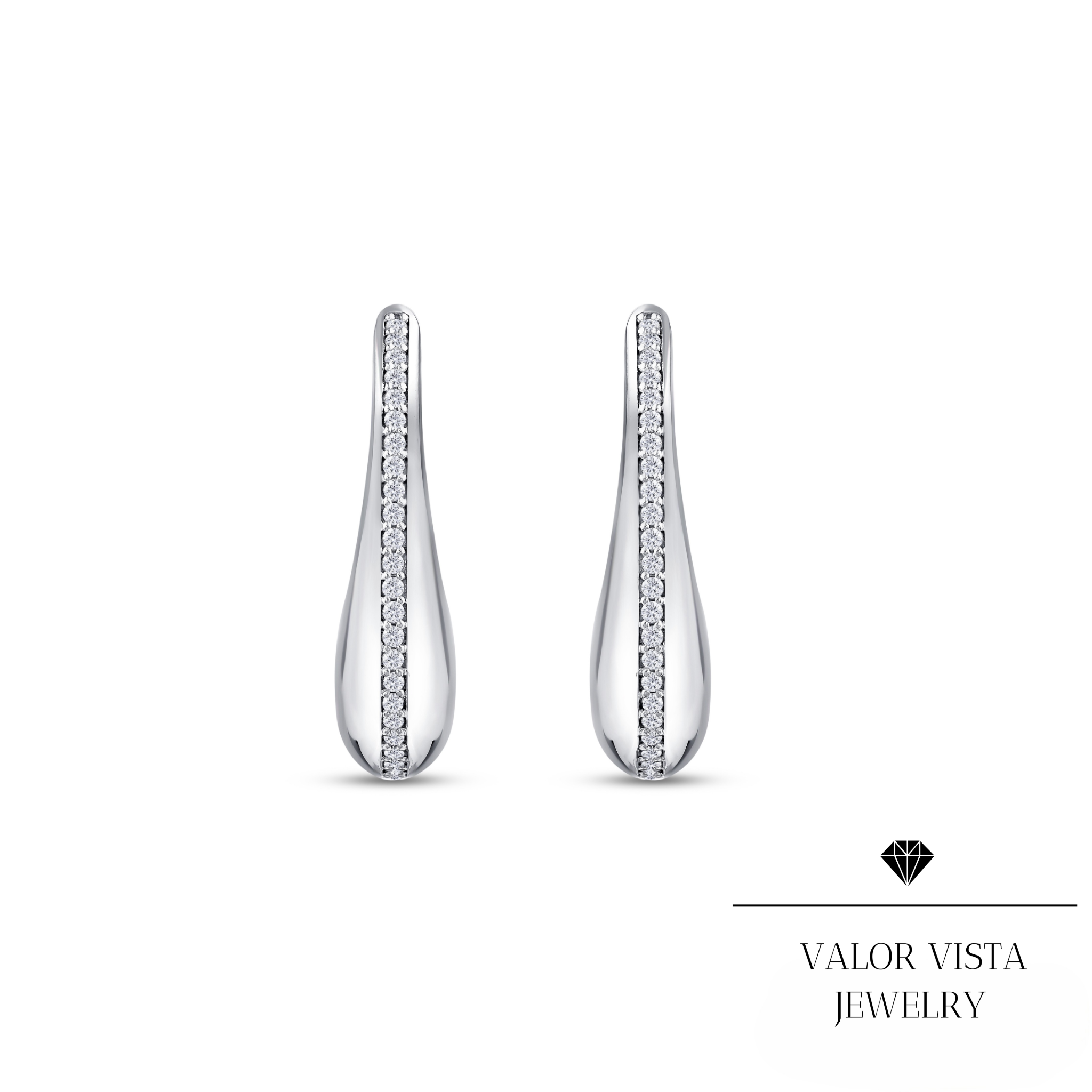 0.30 ct Londia Classy Natural Diamond Earring